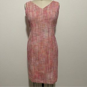 Jackie Kennedy style pink dress size 12 P from Talbots NWT